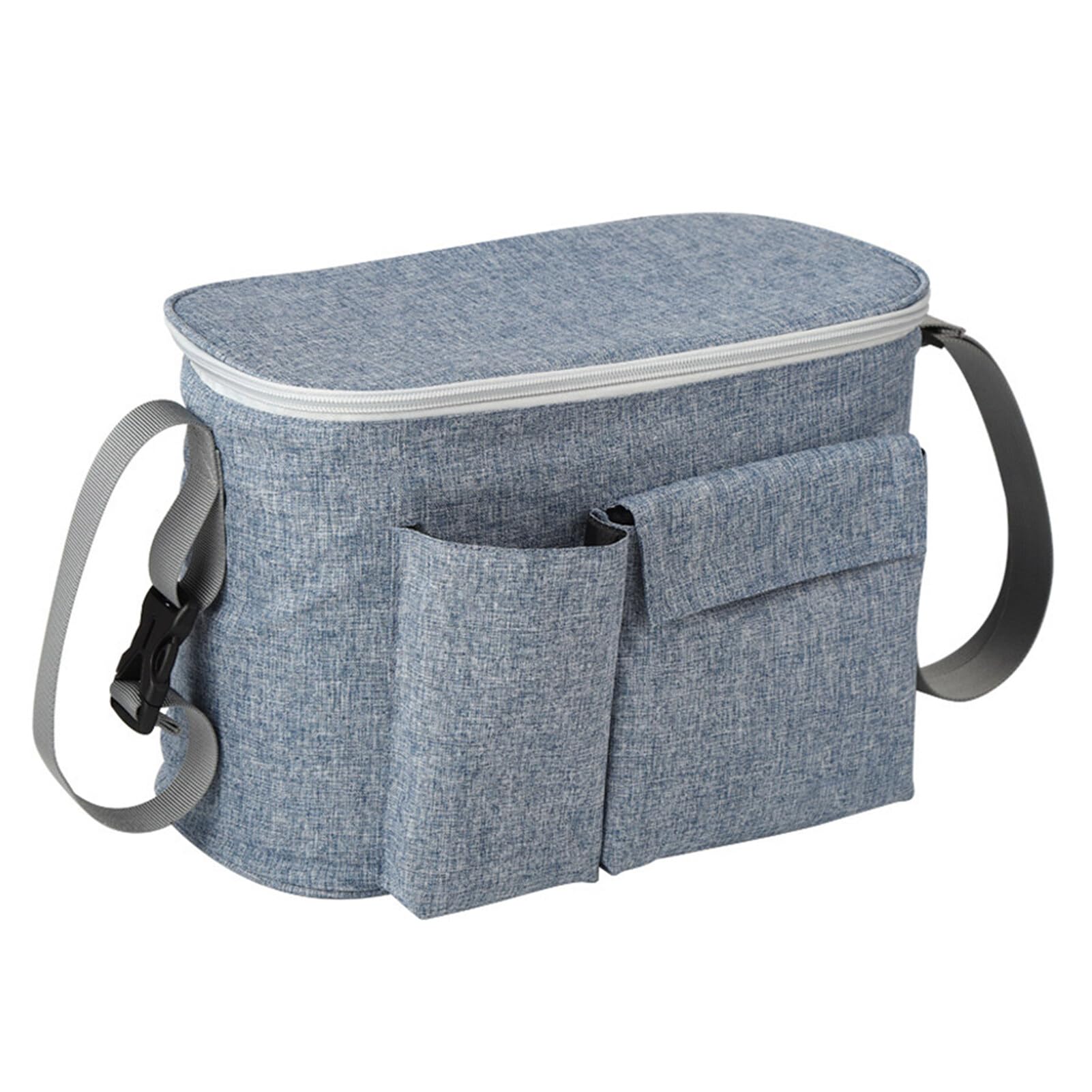 Multi-functional Diaper Bag Dust-proof Baby Backpack with Detachable Shoulder Strap Lightweight and Portable Internal Compartment Front Double Pockets