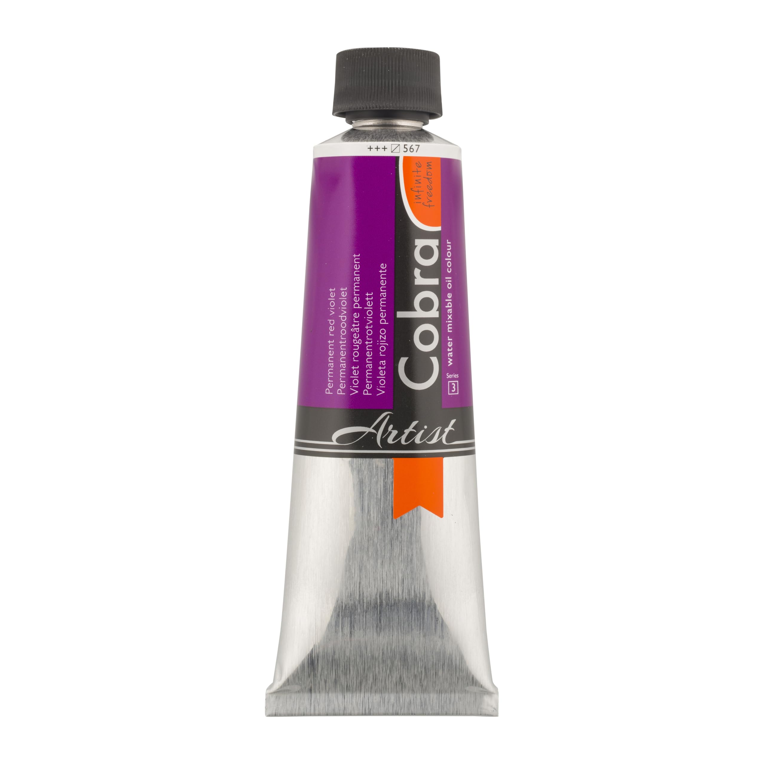 Cobra Artist Oil Colour Tube 150 ml Permanent Red Violet 567