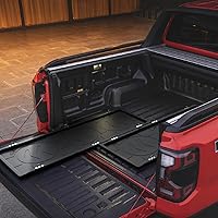 LECARDIO Heavy Duty Slide-Out Truck Bed Cargo Tray - Pull-Out Organizer Fits 5'5"+ Pickup Truck Beds