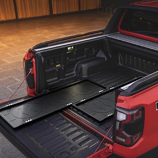 LECARDIO Heavy Duty Slide-Out Truck Bed Cargo Tray - Pull-Out Organizer Fits 5'5"+ Pickup Truck Beds