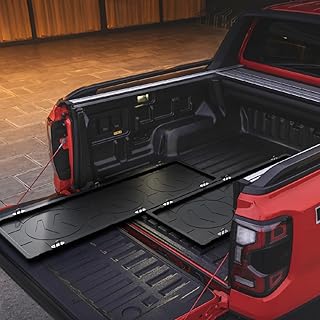LECARDIO Heavy Duty Slide-Out Truck Bed Cargo Tray,Pull-Out Storage Organizer for Pickup Trucks,Fits 5'5" Beds & Longer