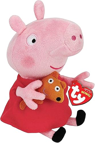 Ty Beanie Peppa Reg - Peluche de 6 pulgadas