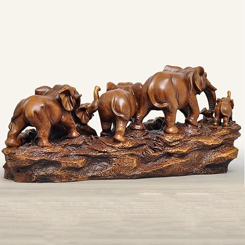 Miniatura 4 de Chinese feng shui statue sculpture Feng Shui Elephant Decoration Living Room Decorations Desktop Decoration Elephant Statue Elephant Adornment