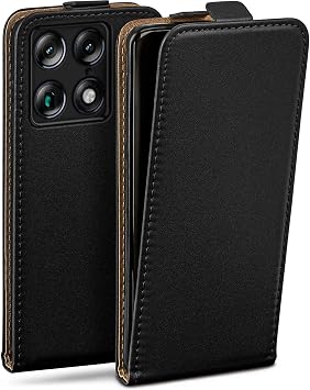 moex Flip Case for Motorola Signature Foldable with 360 Degree Protection Mobile Phone Case with Screen Protector PU Leather Mobile Phone Case Flip Case Cover Flip Case Black