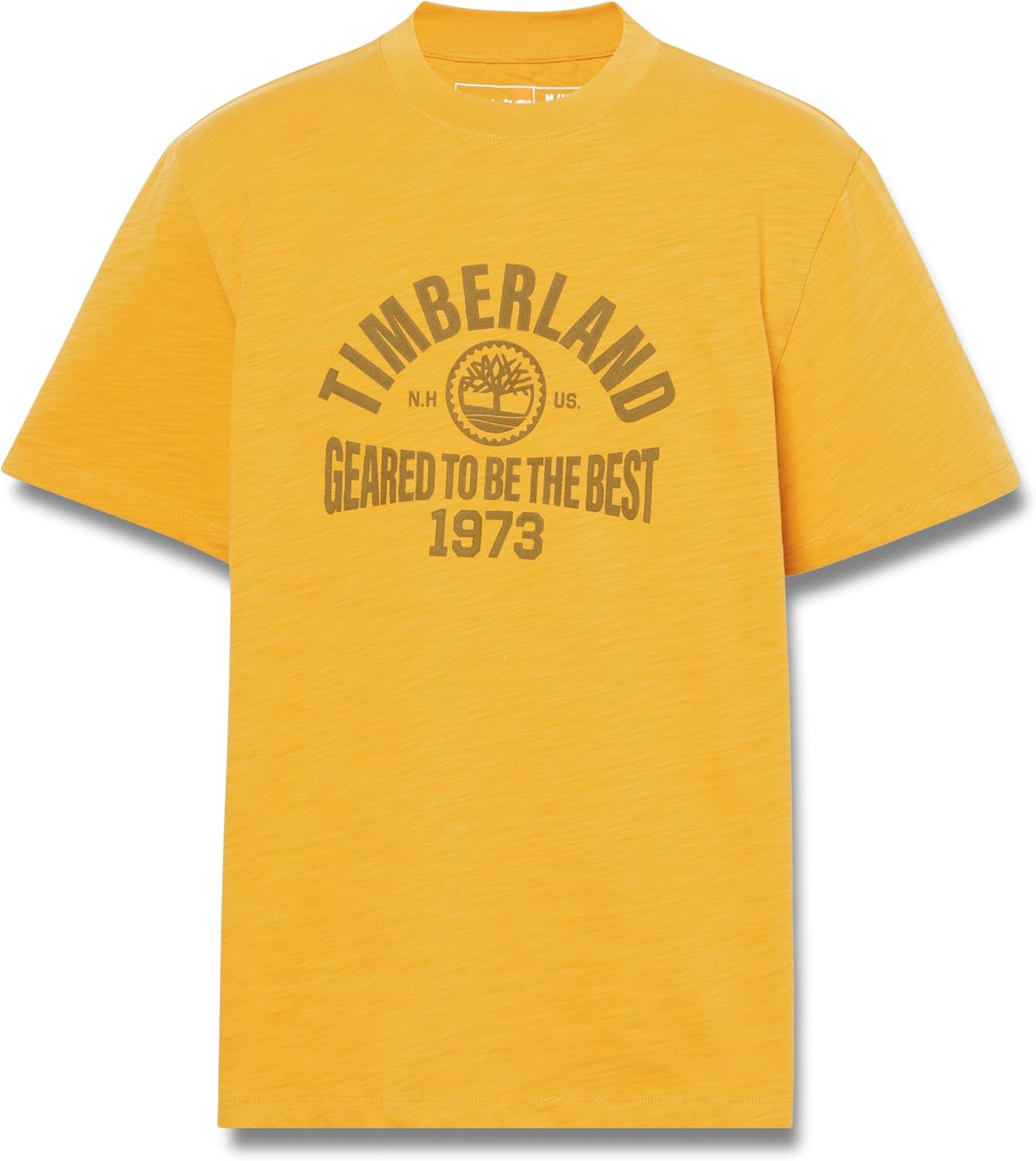 Timberland Mens Seasonal Logo Graphic Short Sleeve Shirt - Image 4