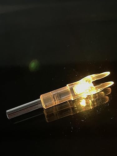 Miniatura 19 de 6/12 PCS S Lighted Nocks for Arrows .244"/6.2mm Inside Diameter Lighted Arrow Nocks for Archery Hunting