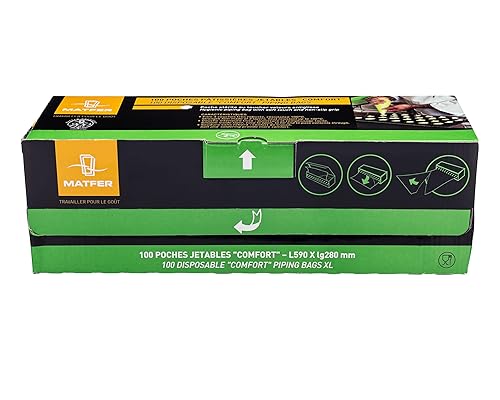 Miniatura 2 de Matfer Bourgeat 165007 - Bolsas desechables resistentes para repostería