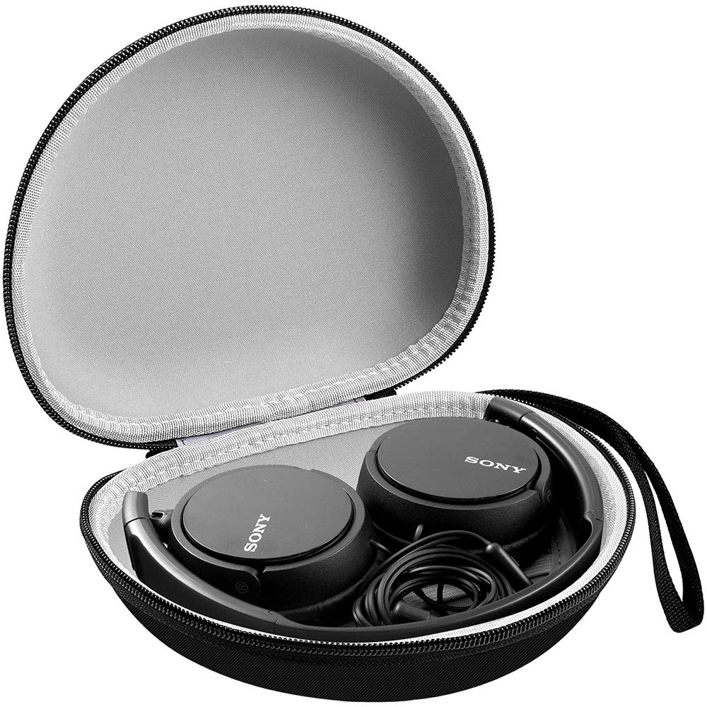 Case Compatible for Sony MDRZX110/BLK ZX Series/MDRZX110NC Noise/ZX310AP/MDR-ZX310 Stereo Headphones Over Ear. Carrying Storage Bag Only.
