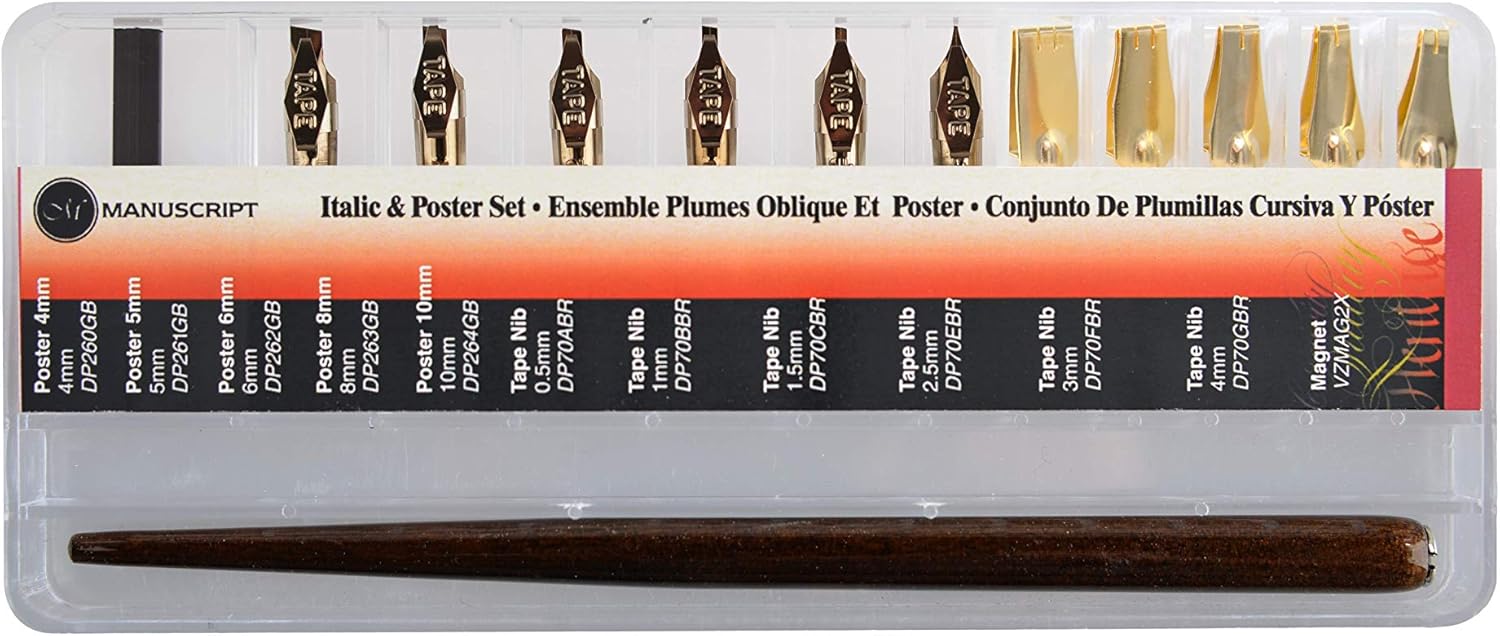 Manuscript Italic & Poster Set