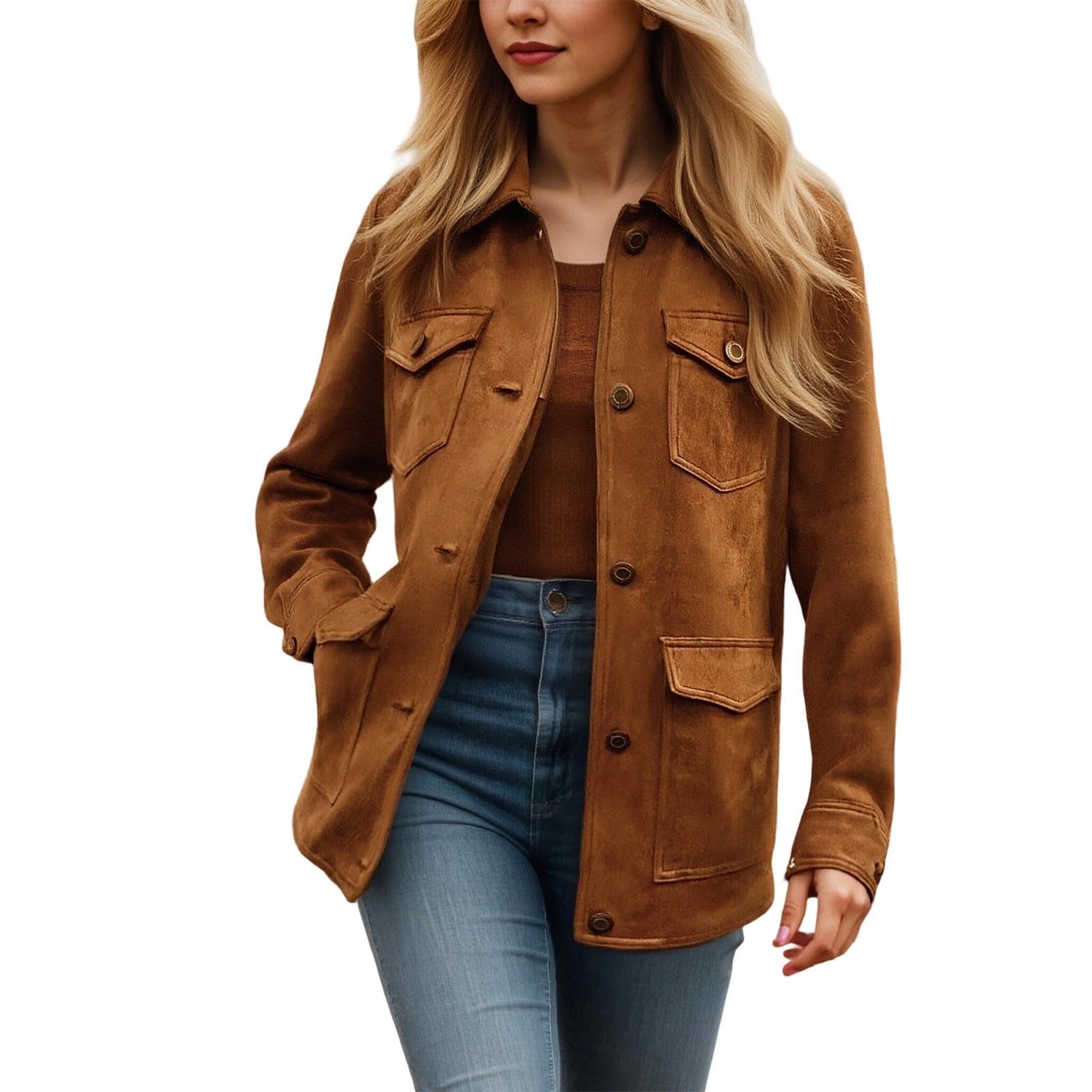 Chaqueta de talla grande multibolsillos resistente para el invierno 6