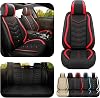 ADERN Car Seat Covers for Dodge Challenger 2008-2026, Premium Nappa Leather Car Seat Cover, Stylish Sport Seat Covers, Automobile Seat Cover Sets.(Luxury 2 Seats/Beige)