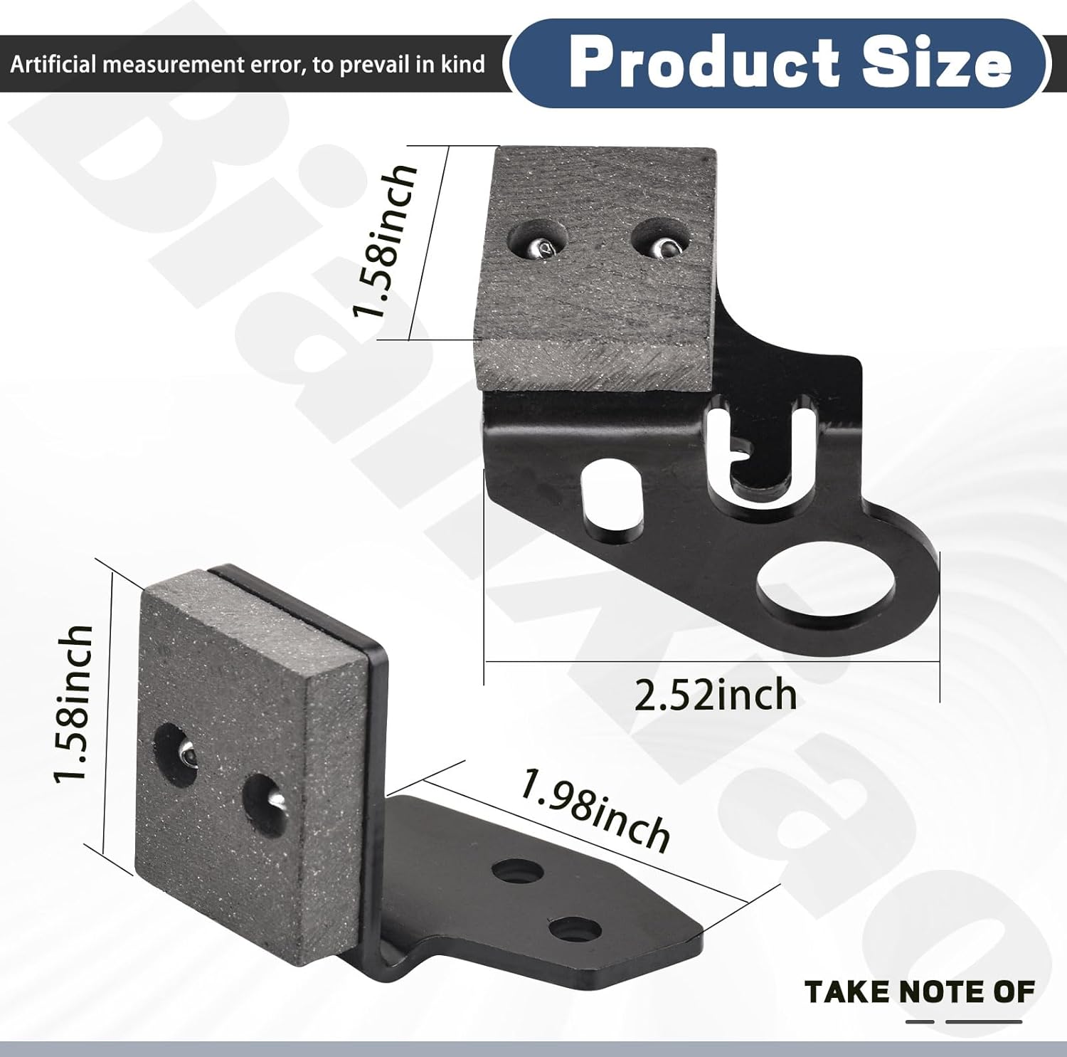 983-05396 Left Hand Deck Brake 983-05182B Right Hand Deck Brake 738-05272 Double Shoulder Spacer 732-08321 Spring Kit for Cub Cadet XT Series CC 600 Replaces 983-05182B 683-05182B 683-05396