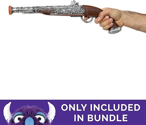 Miniatura 4 de Disfraz de pirata de barba negra para adultos, disfraz de capitán Swashbuckler negro de alta mar para Halloween