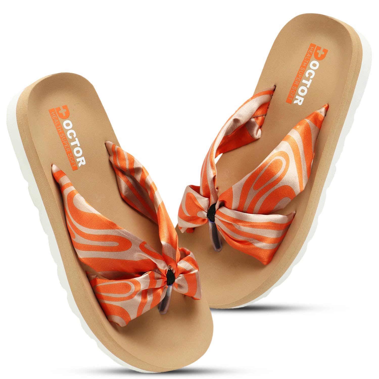 Women's Classic Ultra Soft Flip Flops with Cushion Footbed for Adult | Comfortable & Light Weight | Stylish & Anti-Skid | Waterproof & Everyday Slip-on for Ladies