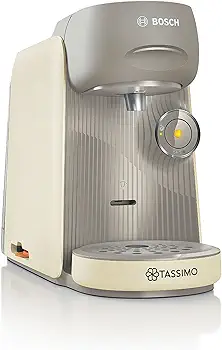 Bosch - Cafetera TASSIMO FINESSE para preparar múltiples bebidas, hasta 70 bebidas, IntensityBoost, INTELLIBREW, color crema, TAS16B7