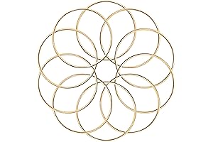 Gold Metal Ring Hoops for Craft and DIY