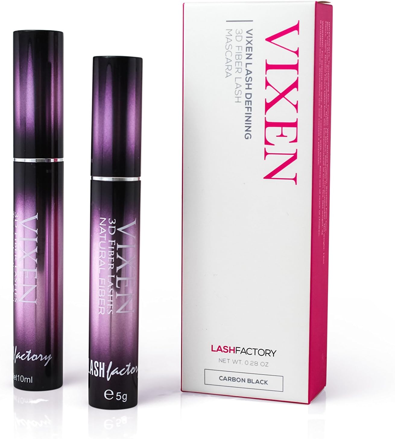 3D Fiber Lash Mascara, Vixen Lash Defining Mascara by Lash Factory, 3D Fiber Lashes