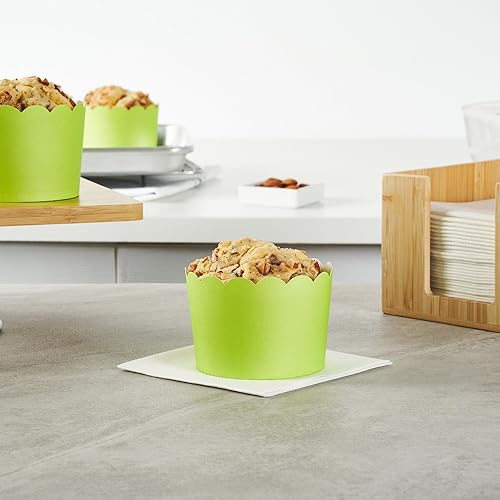 Miniatura 428 de Restaurantware Panificio Premium - Taza de papel Kraft de 10 onzas para hornear, tazas de papel para hornear, perfectas para magdalenas, cupcakes