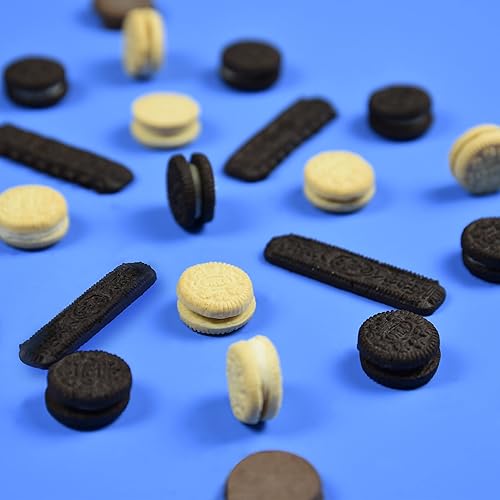 Vista 28 de OREO Galletas de sándwich dorado Double Stuf, 20 paquetes de aperitivos de tamaño King