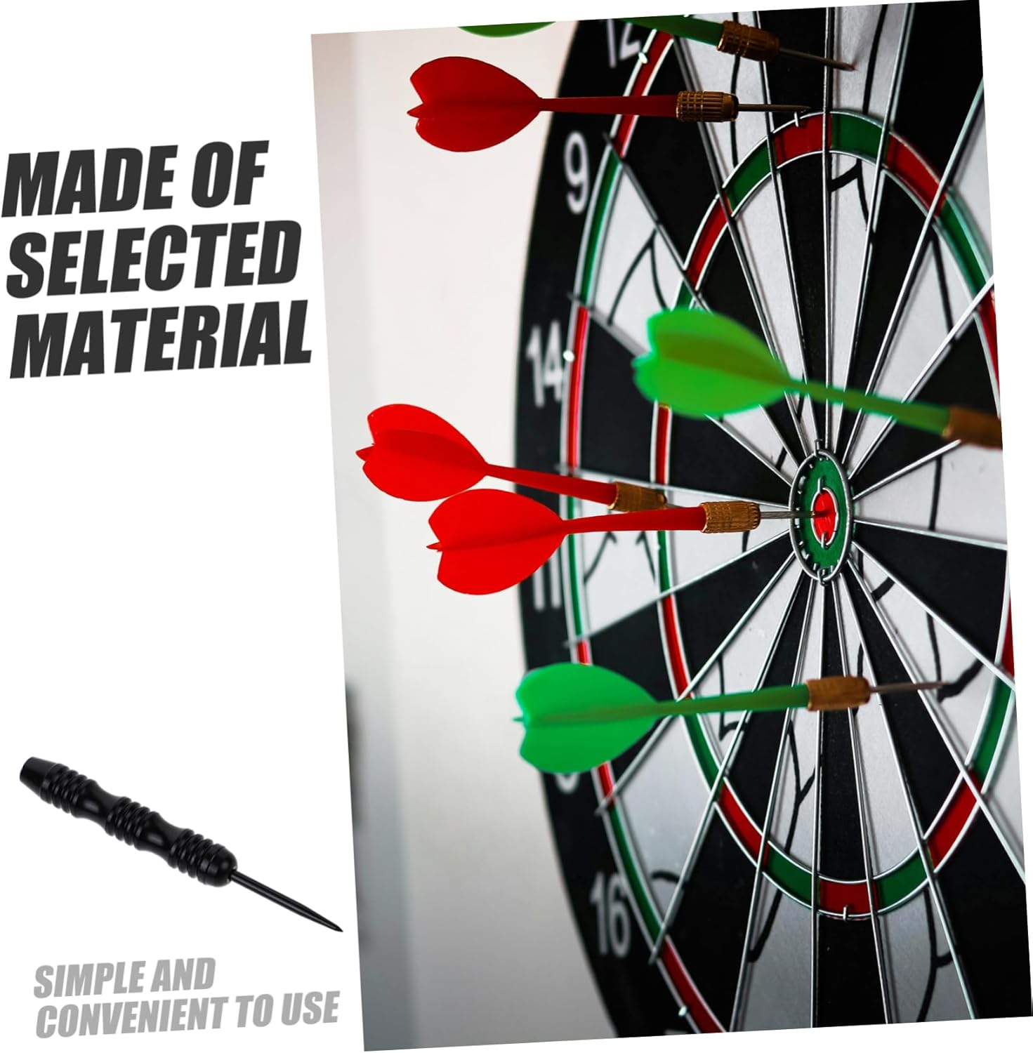 BESPORTBLE Metal Darts Creative Dart Needles Practical Dart Portable Dart Tips Dart Heads for Replacement