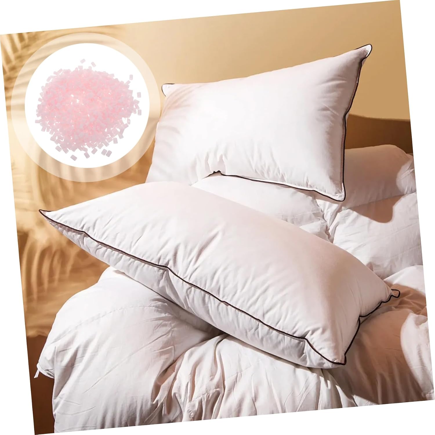 1bag Pillow Filling Tube Replacement Pillow Inserts Stuffing Neck Support Bed Filling