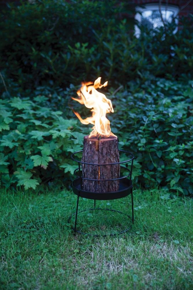Amazon.com : Fallen Fruits Fire Basket for Swedish Torches : Patio