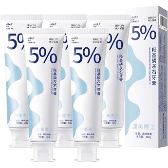 Hydroxylapatite toothpaste mint tastetoothpaste for repairing tooth decaytoothpaste Hydroxyapatite for gum inflammationNatural toothpaste tabletsFluoride-freeRemineralizing Nano 5