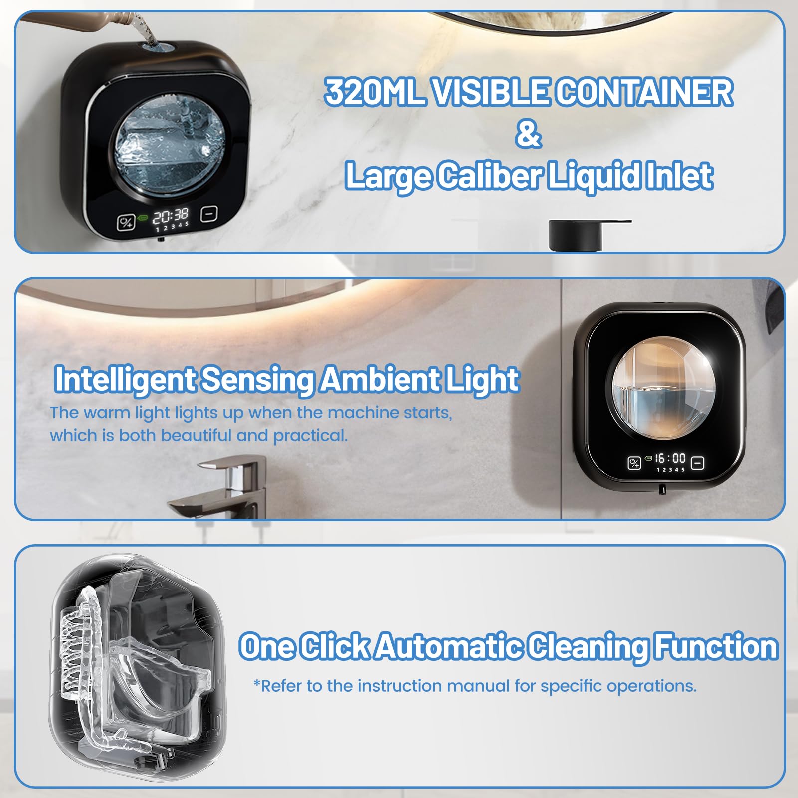 Wall Mounted Setup and Kitchen Application