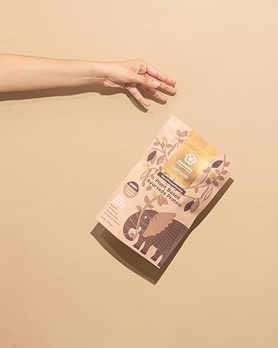 Miniatura 9 de Elements Polvo de proteína de vainilla vegana a base de plantas, batido sustitutivo de comidas hecho de guisantes amarillos orgánicos puros y polvo