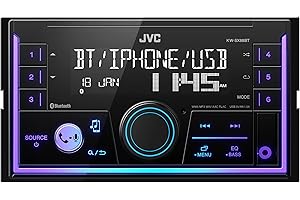 Viabecs Double Din Car Stereo with Bluetooth