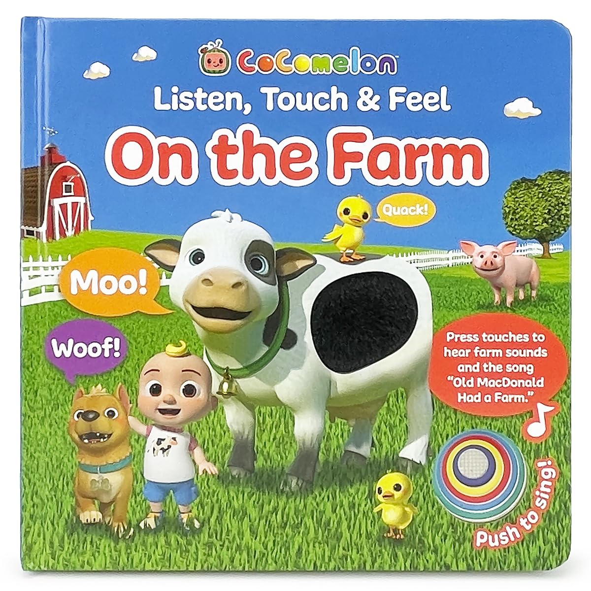 CoComelon: Listen, Touch & Feel On the Farm      Board book – August 27, 2024