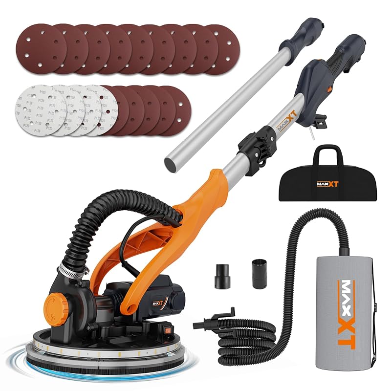 MAXXT Levigatrice cartongesso pieghevole — confronto con modelli a motore indiretto
