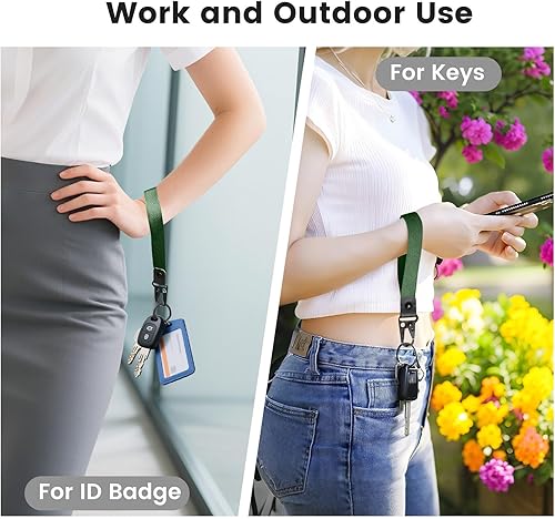 Miniatura 4 de ABLAZE - Cordón para la muñeca, llavero para hombre y mujer, correa de muñeca para llave de automóvil