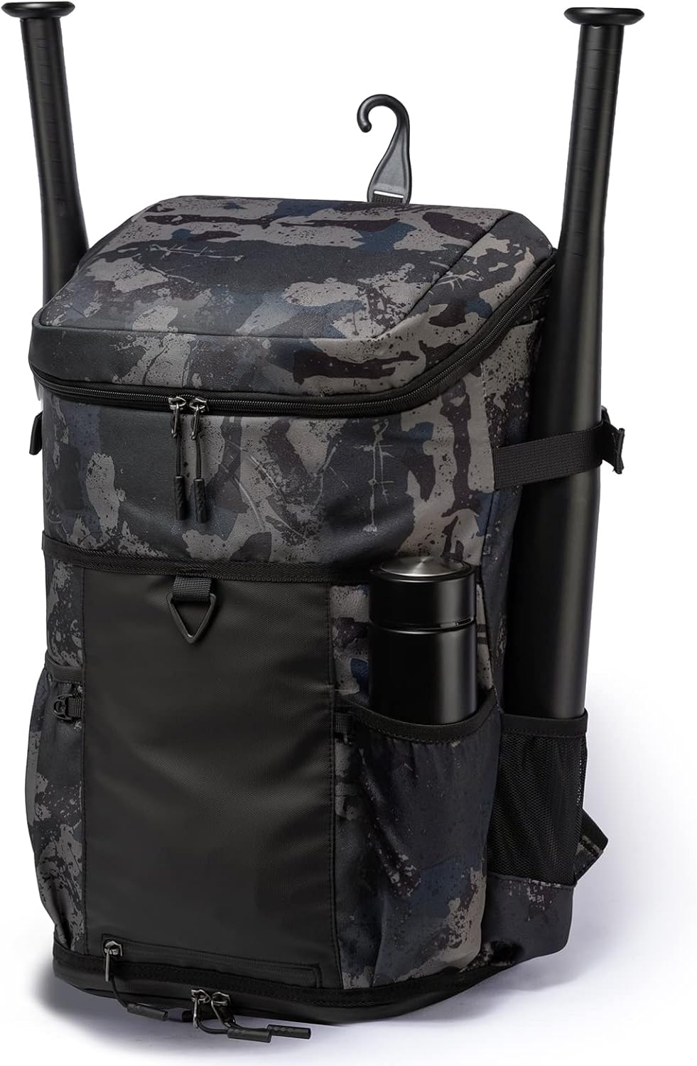 TUGUAN Baseball Backpack for Youth&Adults Sports Exercise Training Softball Soccer Coach Baseball Bat Equipment Backpack Bags Shoe Compartment with Hook for Helmet : Sports & Outdoors