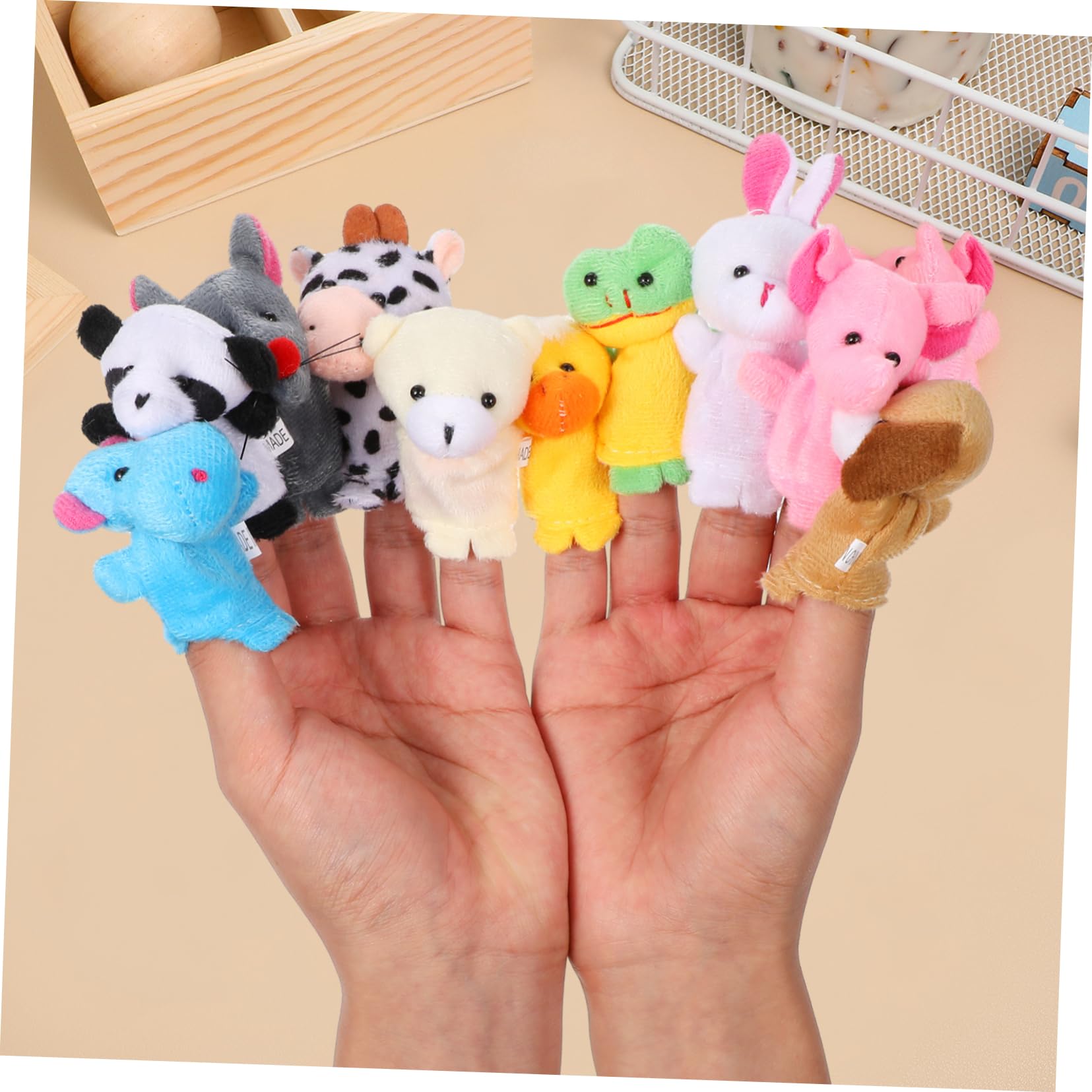 新発売☆DWE公式購入　 指パペット　全7個セット2way　指人形　ぬいぐるみ DWE パペット 7個セット 指パペット ディズニー 英語 WFC - メルカリ