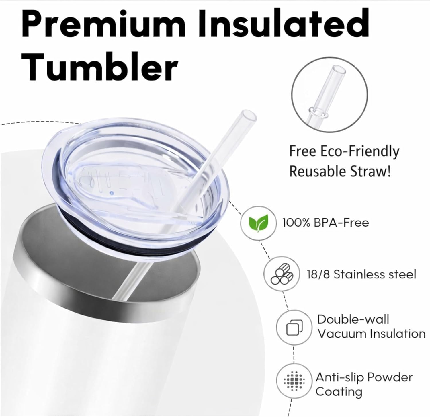 Custom Bridesmaid Tumbler with Straw, 20oz Personalized Stainless Steel Insulated Cup, The Bach Club Bachelorette Party Gifts, Wedding Party Favors for Bride, Maid of Honor, Girls Trip Travel Mug - Image 8