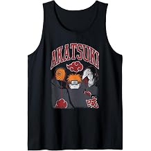Naruto Shippuden Akatsuki Trio with Cloud Classic Anime Tank Top