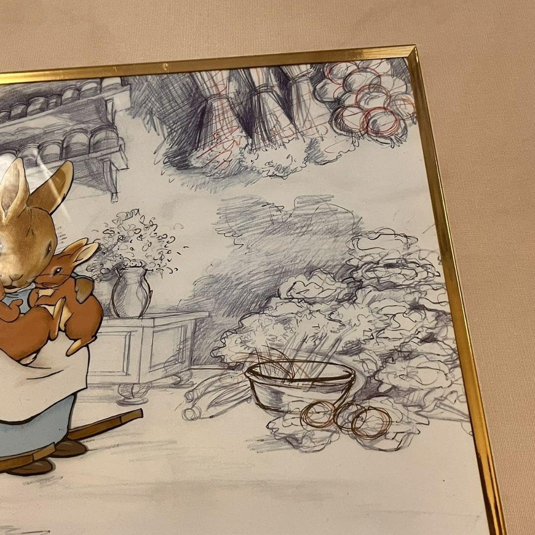 ピーターラビット　セル画 Amazon.co.jp: 毛利就挙 ピーターラビットとベンジャミンのお話