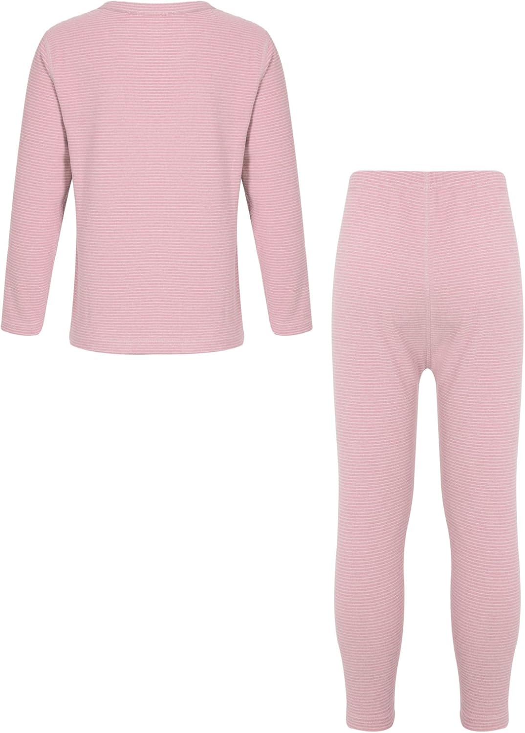 easyforever Kids Boys Girls Striped Thermal Underwear Set Long Winter Johns Base Layer Thermal Top and Leggings Set