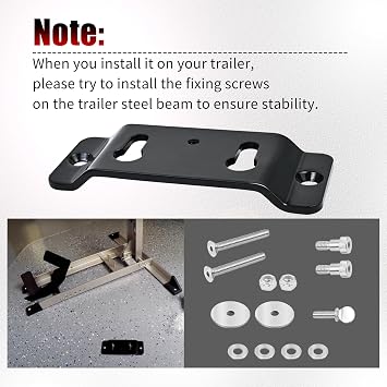 Trailer-Stop Adapter Kit fits Pit-Stop Condor TK-3000, Quick Connect/Detach
