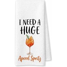Aperol Spritz Gift Kitchen Towels, Cute Spritz Gifts for Women Men, Gifts for Aperol Cocktail Lovers Decor Hand Towels for Kitchen Bar Decor, 16x24 in