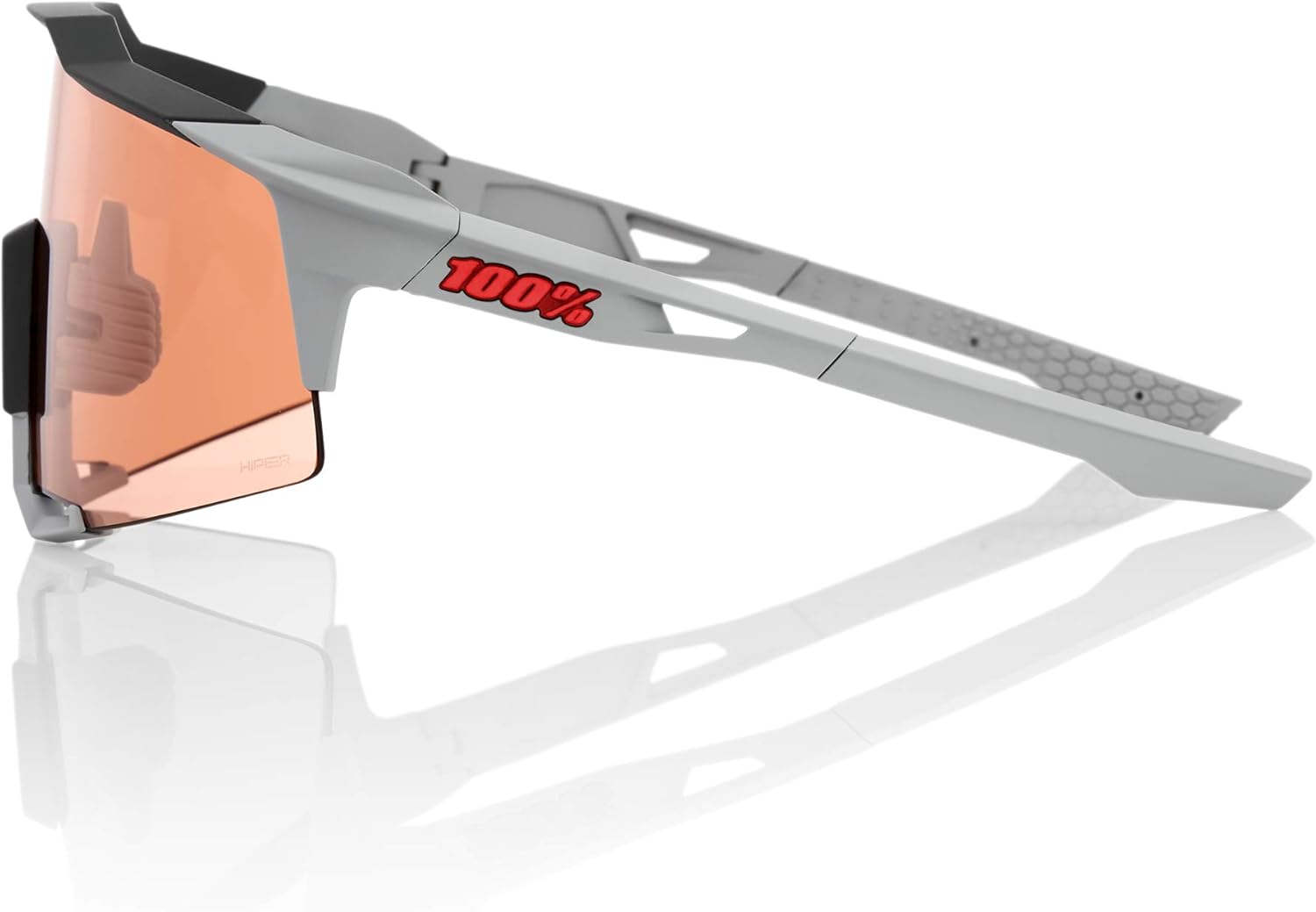 SPEEDCRAFT - Soft Tact Stone Grey - HiPER Coral Lens