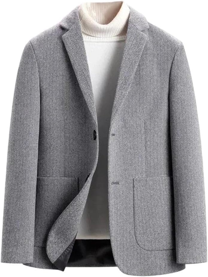 Men's Suit Jacket Men Casual Business Single Breasted Blazers Men Suit Coat
