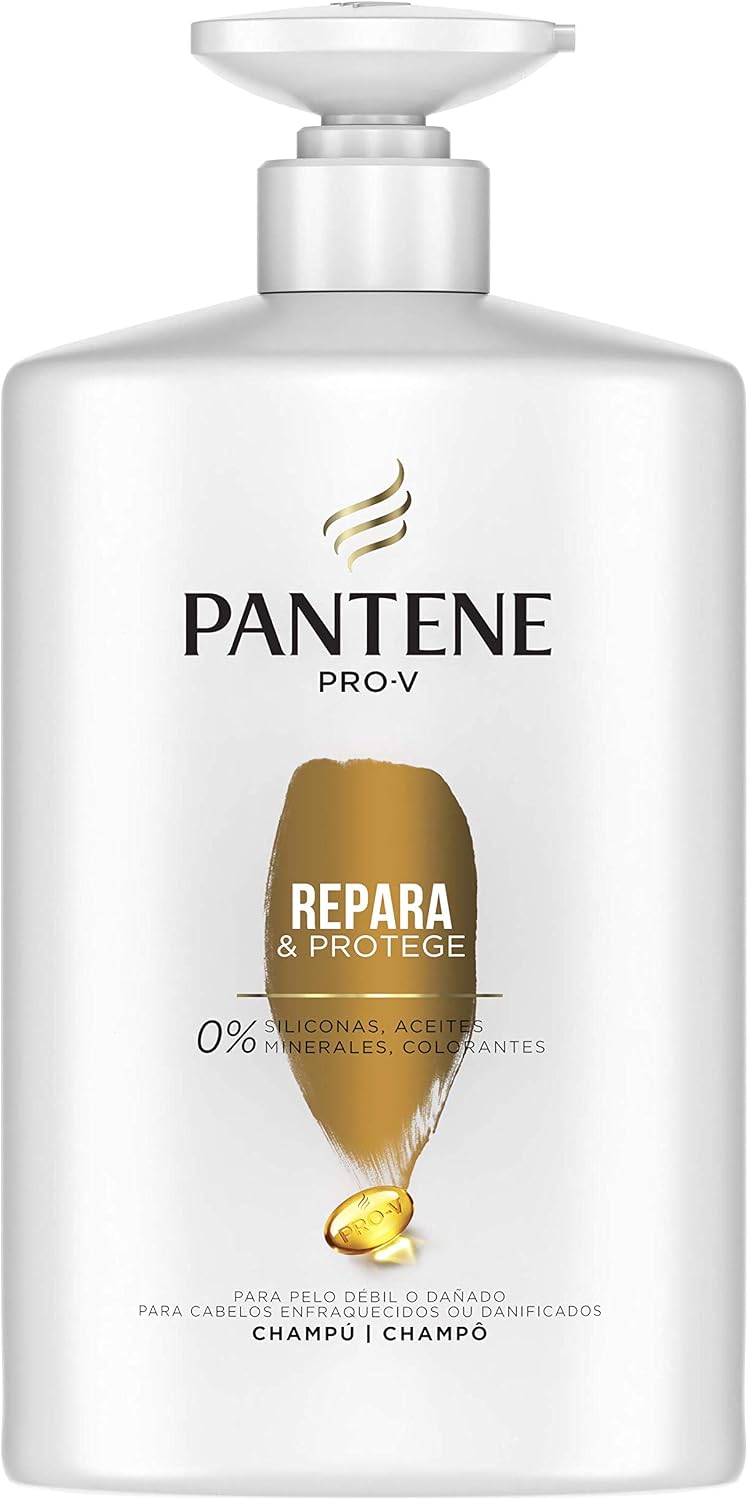 Pantene Pro-V and Protect Shampoo 1000 ml, 1 l (Pack of 1)