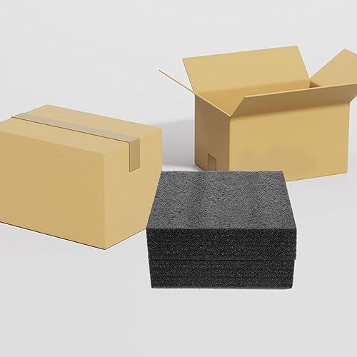 Miniatura 4 de EXCEART 2 piezas Pick Pluck Foam Pick Apart Inserto de espuma Pluck Pre Cube Hoja de espuma para manualidades, caja de juegos de mesa, cajas de