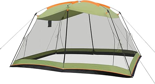 Hyper Venture Screen House 13x9 FT 4 Mesh Walls Canopy