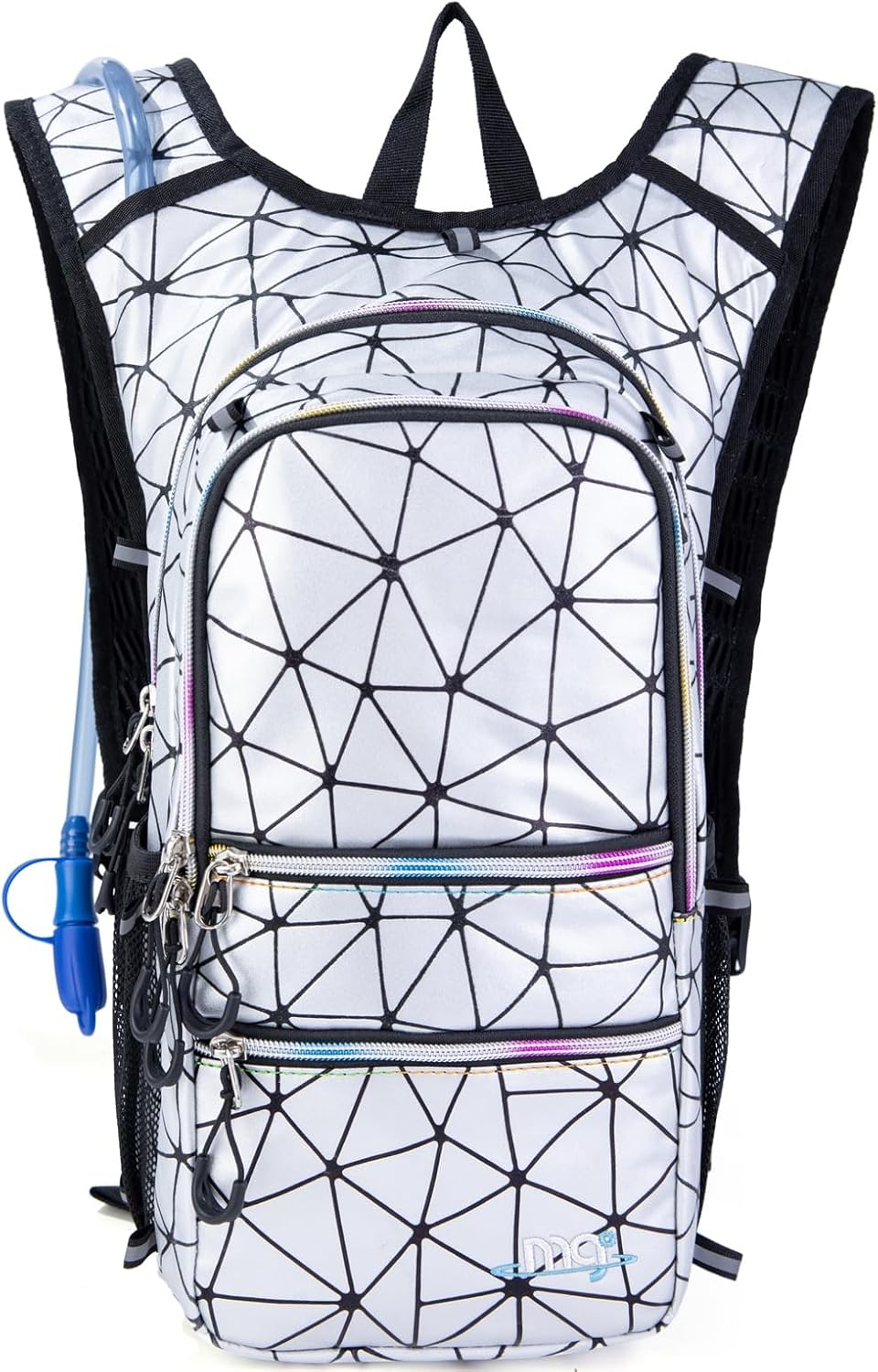 Lightweight Hydration Backpack with LED Lights & 2L Bladder for Outdoor Fun Lightweight Hydration Backpack with LED Lights & 2L Bladder for Outdoor Fun