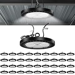 Sunco 36 Pack UFO LED High Bay Light 150W 21000 Lumens 6000K 100-277V Dimmable 0-10V Ultra Bright Commercial