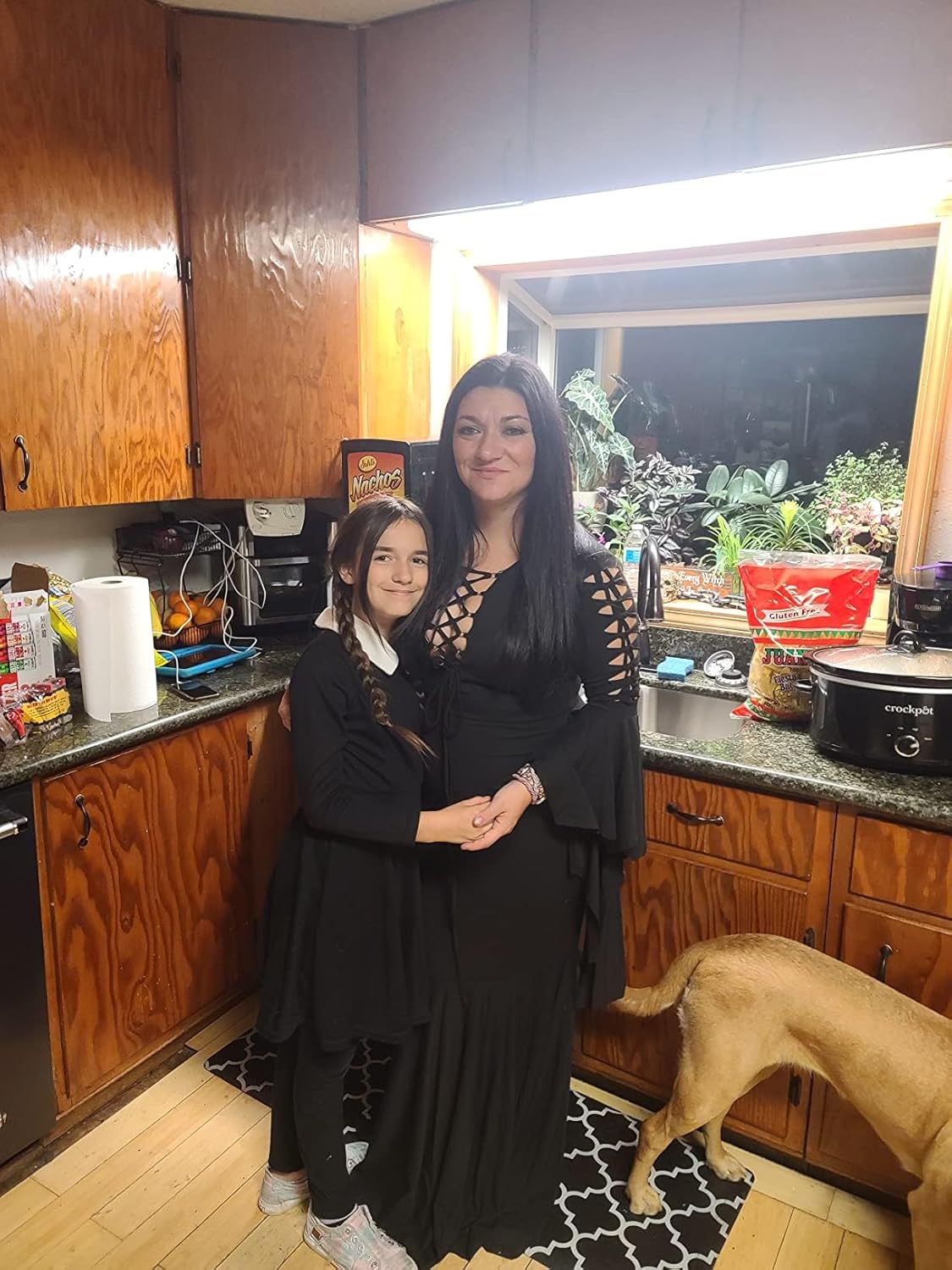 Girls Casual Dress Long Sleeve Vintage Peter Pan Collar T-Shirt Dresses Age 3-12 Years - Image 6