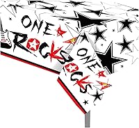 Vista 67 de CC HOME 1 Pack Train Plastic Tablecloth 54 x 87 Inch Long Rectangular Table Cover for Buffet,Birthday Party Holiday Dinner,Picnic or Tablecloth for